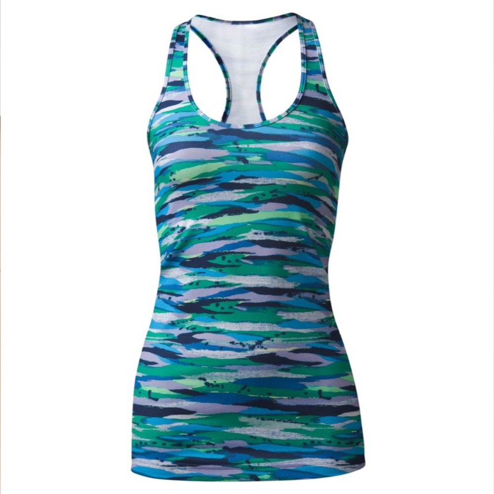 Lululemon Cool Racerback Seven Wonders Multi